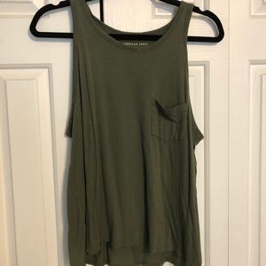 American Eagle Green Tank Top